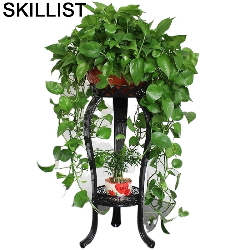 

Dekarosyon Shelves Varanda Decorer Decorative Metal Mensole Per Fiori Planten Standaard Balkon Flower Stand Balcon Plant Shelf