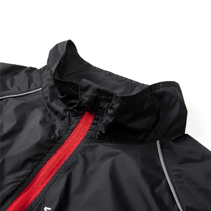

WOSAWE Mountain Biker Windbreaker Anti-splash Skin Cycling Windbreaker Windproof Long-sleeved Top Cycling Rain Jacket Men