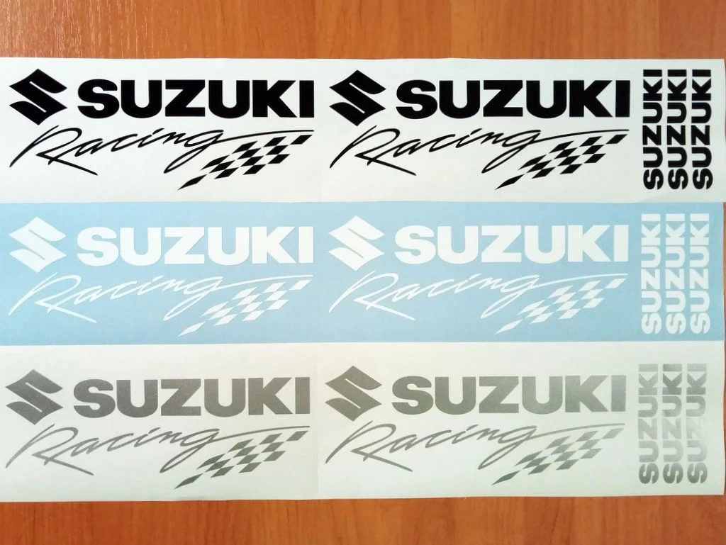 

For Racing Premium Motorbike Vinyl Stickers Decals Graphics GSXR 200mm