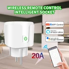 Двухрежимная смарт-розетка с поддержкой Wi-Fi и Bluetooth, 20 А