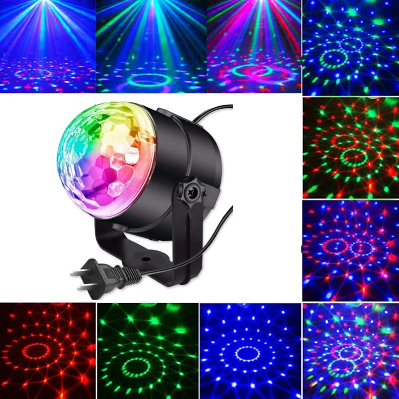 

Светодиодный сцсветильник RGB-проектор, 6 Вт