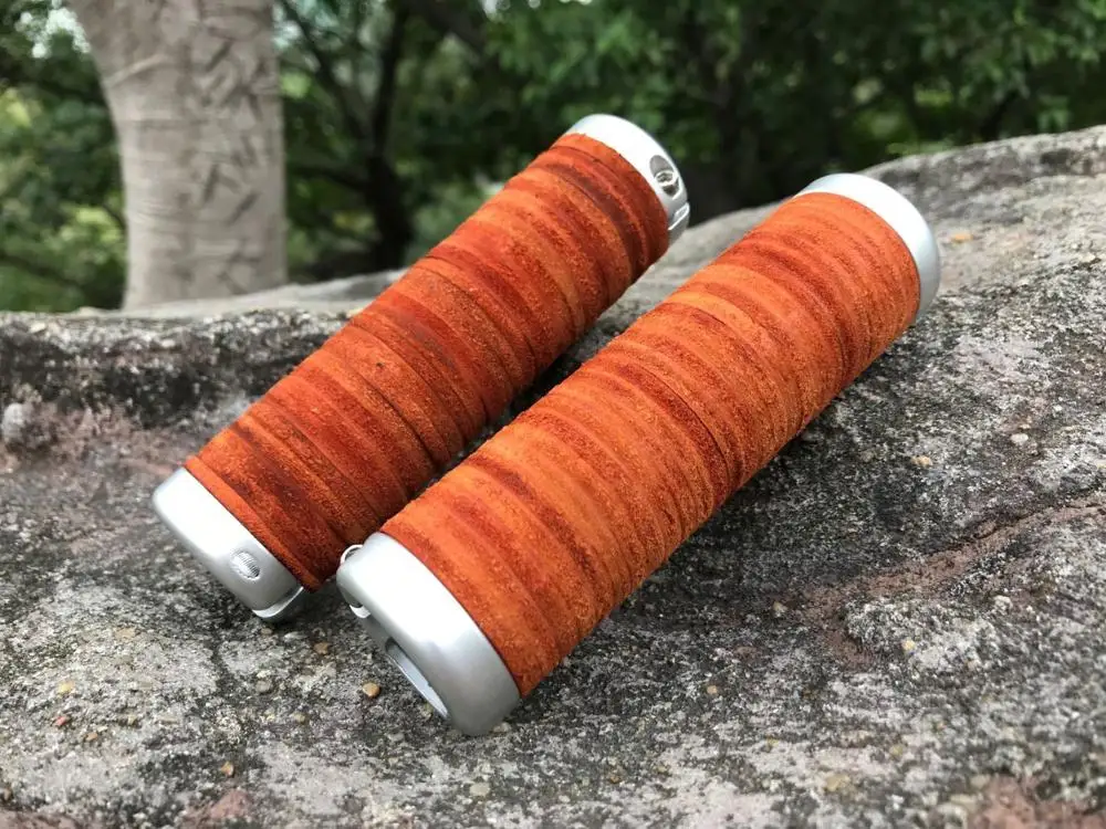 Goes Grips кожаный Ретро Дорожный Велосипед Grip 125 мм руль для велосипеда Honey Colors