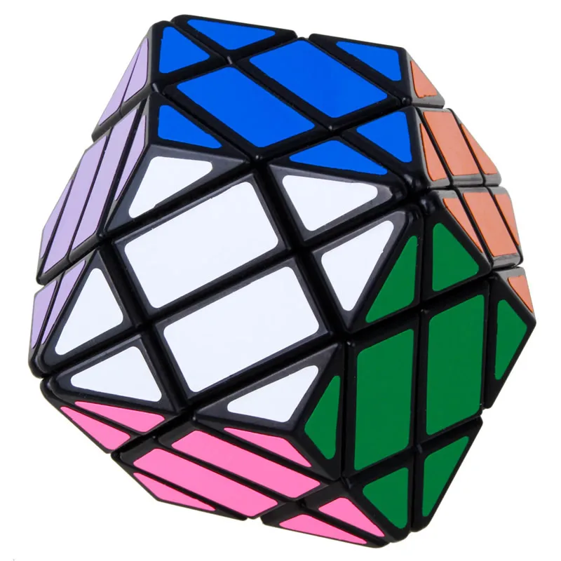 LanLan 4x4 ромбовидный Dodecahedron Алмазный магический куб Megaminxeds скоростная головоломка