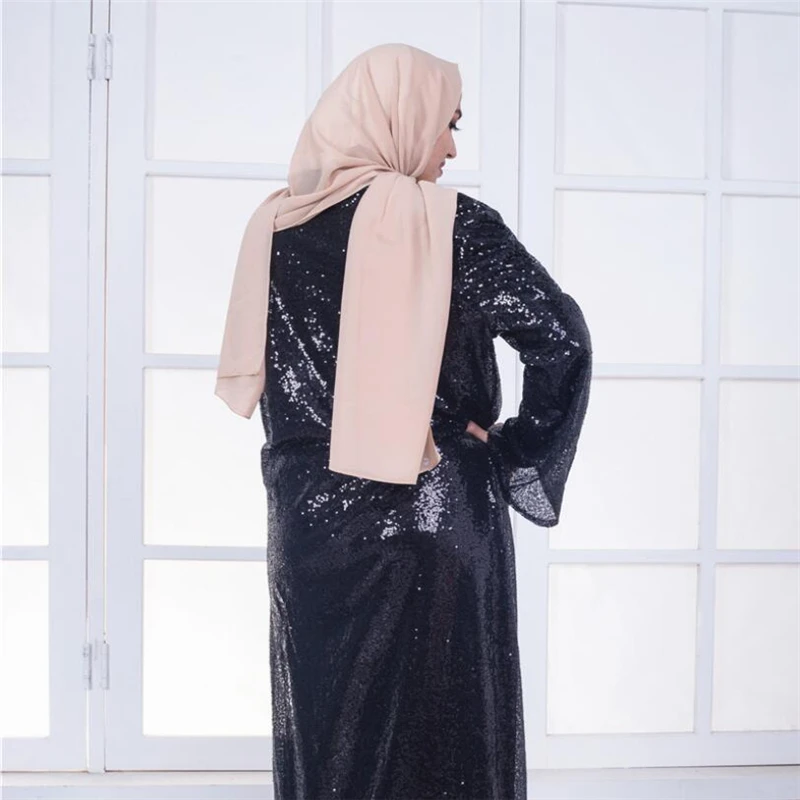 2020 дизайнерская модная абайя с блестками мусульманский кардиган мусульманская