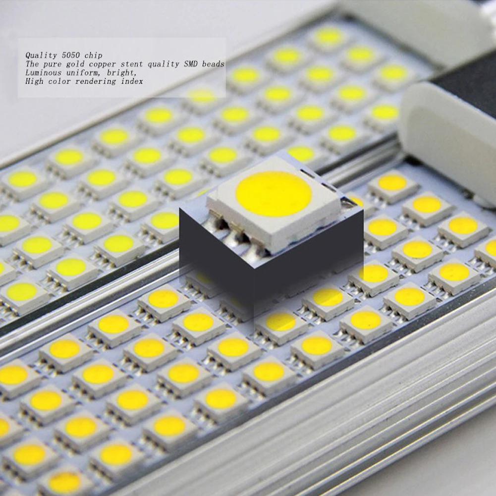 

G24 LED Bulbs 7W 9W 11W 13W 15W 18W E27 LED Corn Bulb Lamp Light SMD 5050 Spotlight 180 Degree AC85-265V Horizontal Plug Light