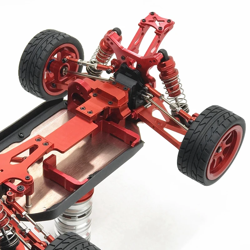 Автомобильный двигатель RC держатель с мотором Шестерни для Wltoys 144001 124019 124018
