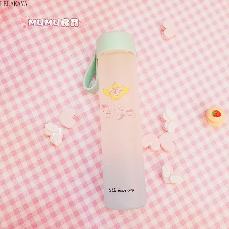 1 шт. Card Captor Sakura Стекло красочные чашки фигурку розовый луной три Цвета ручная