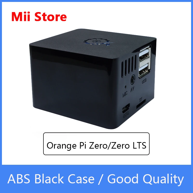 

Orange Pi Zero ABS Black Case, Can Hold with Expansion Board Together, Easy installation and Precise opening