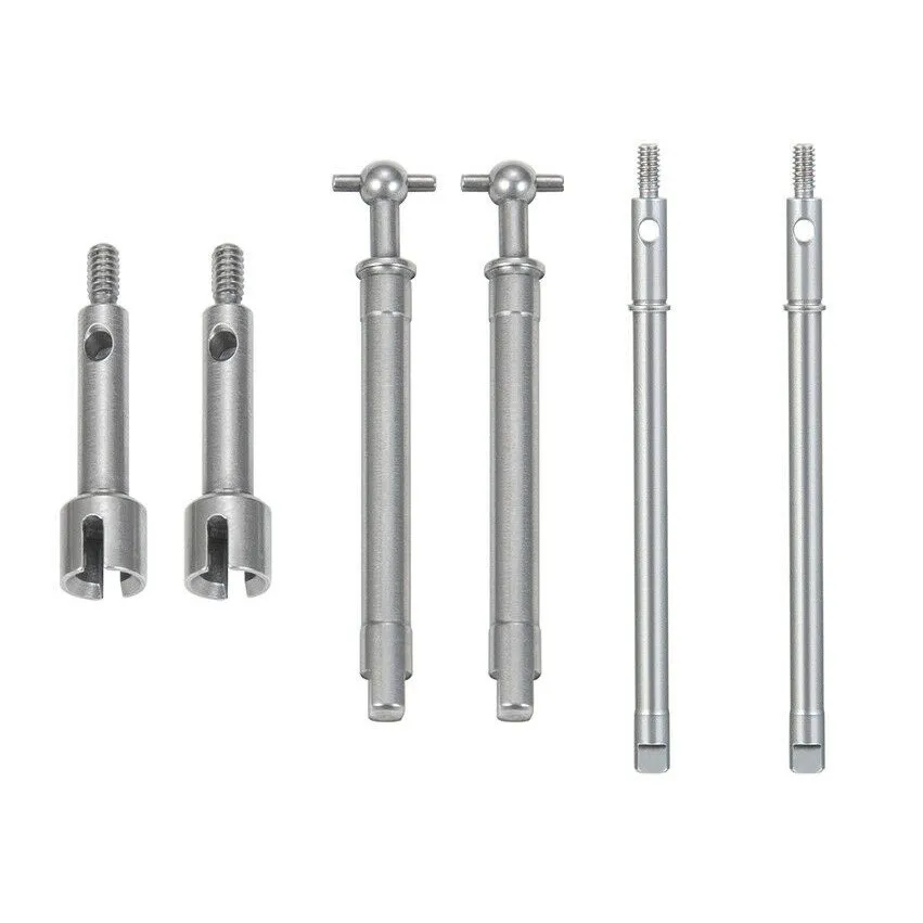 

Stainless Steel Front Rear CVD Drive Shaft For 1/24 Axial SCX24 90081 RC Crawler Drive Shaft Assembly Heavy Duty Fast Shipping