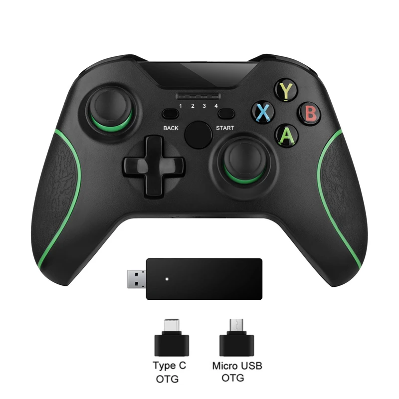 

Новинка 2,4G беспроводной контроллер для Xbox One консоль для ПК Android Джойстик Геймпад для смартфона джойстик один контроллер видео консоли