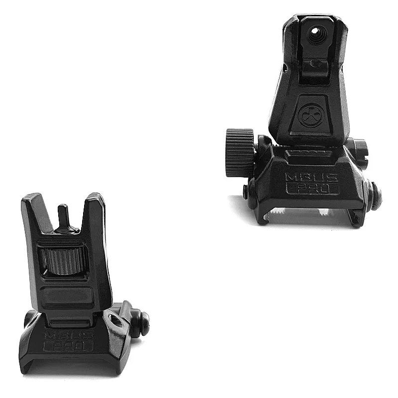 

PRO Metal Front and Rear Sights Jinming 8th and 9th Generation Precision Strike SLR MacGap M4 Mechanical Sight Modified Folding