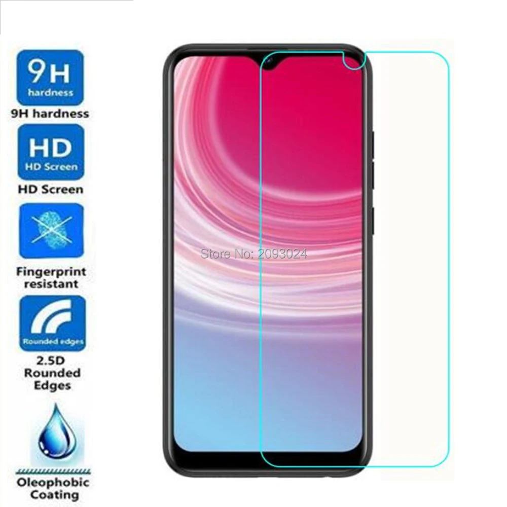 Закаленное стекло для Tecno Spark 4 ультратонкий защитный экран Vetro защитная пленка