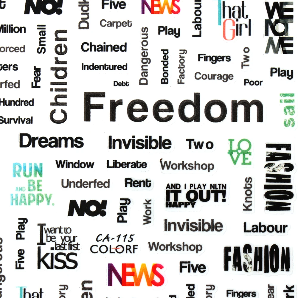 1 шт. наклейки для дизайна ногтей в виде сердца английские буквы цветочный