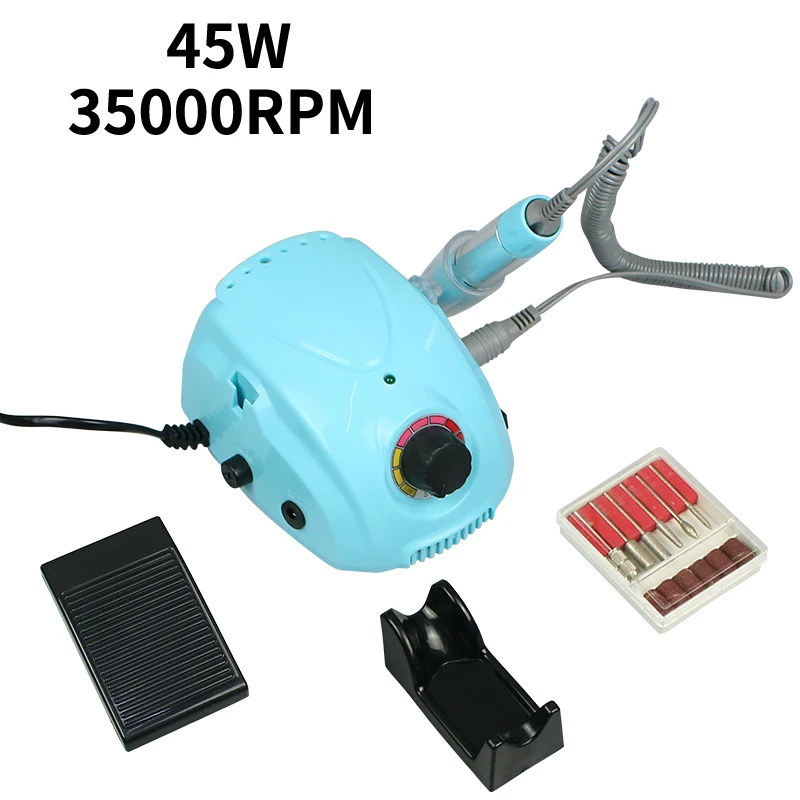 

25000 rpm salon professional electric nail machine gel exfoliating nail electric instrument nail machine polishing equipment