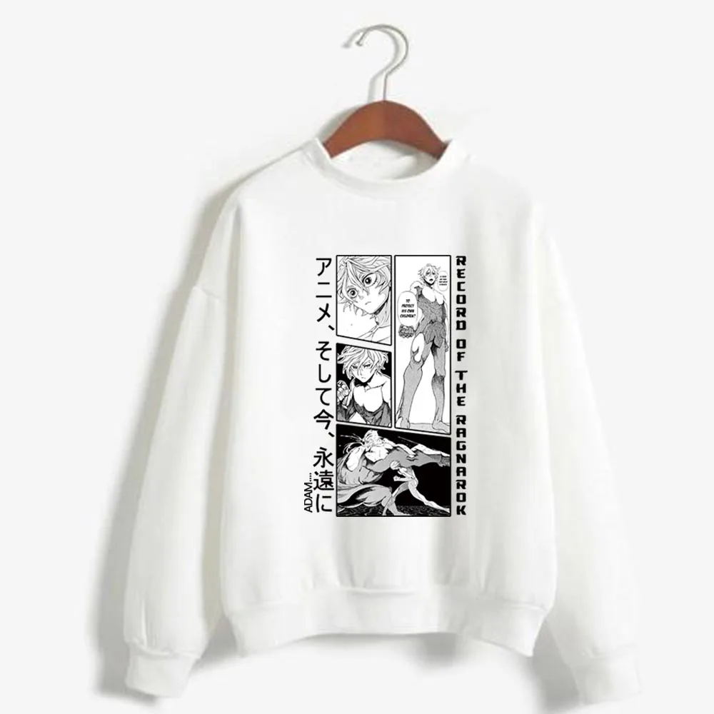 

Record of Ragnarok Hoodies Casual Loose Hoodies Couple Anime Clothes Print Top Fashion Women Men Cosplay Clothes