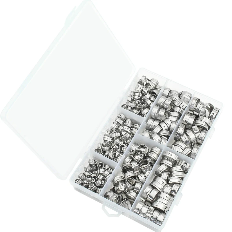 304 нержавеющая сталь одно ухо не стальной хомут комплект классификации 128