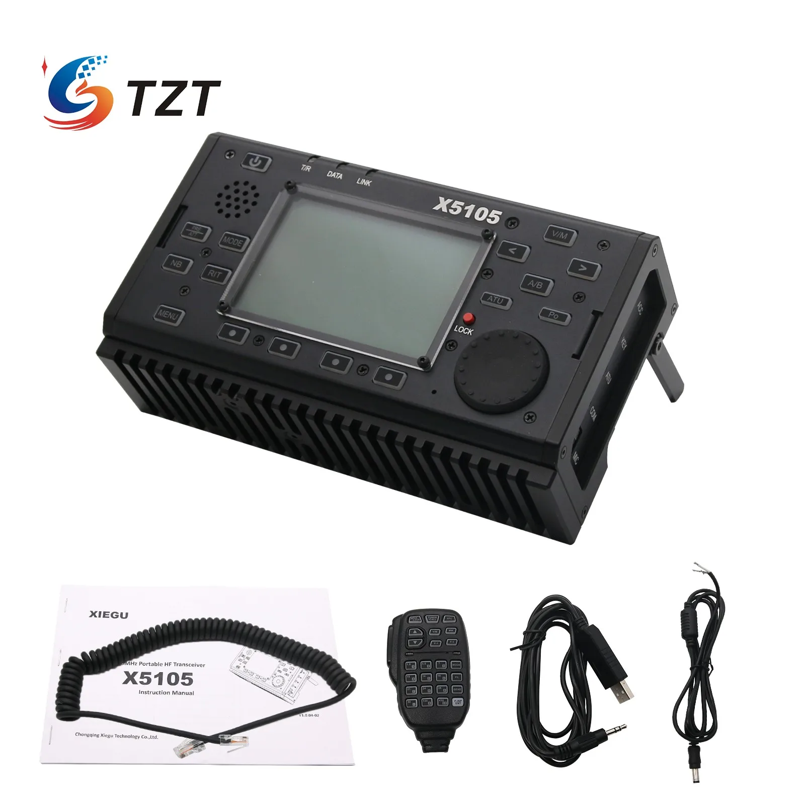 Коротковолновый радиоприемник TZT Xiegu X5105 HF с выходом IF все диапазоны покрытия SSB CW