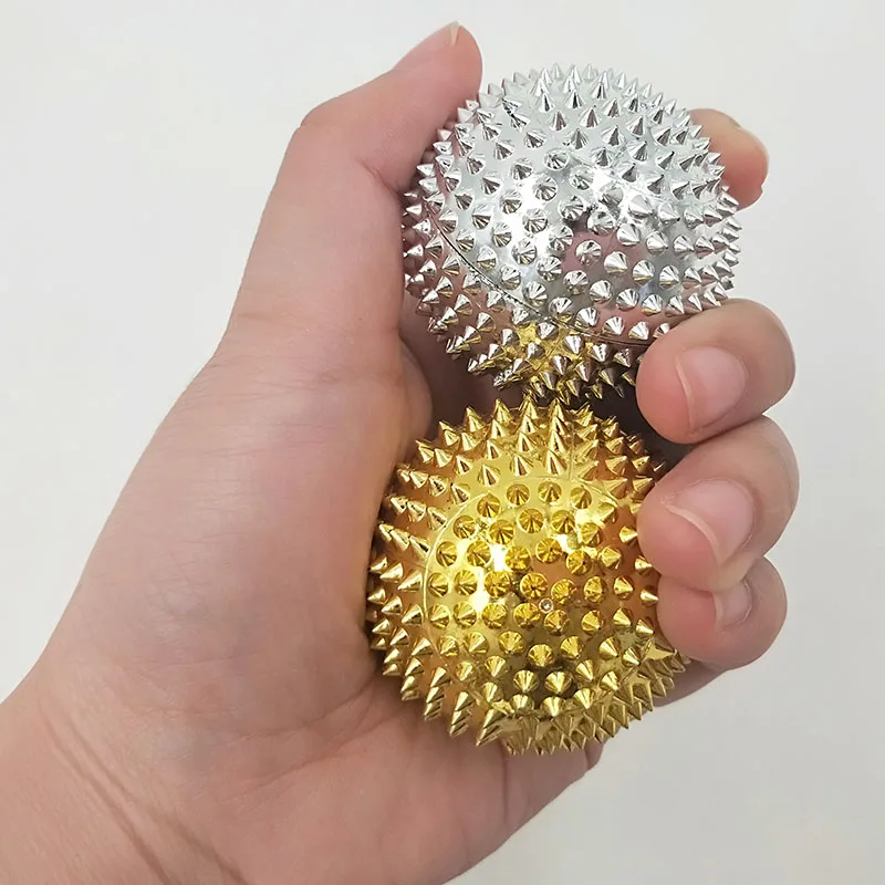 

1Pair Yoga Fitness Ball Magnetic Therapy Massager Magnet Hand Acupuncture Ball Acupoint Needle Massage Men Women Pressure Relief