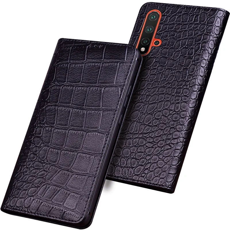 

Luxury Genuine Leather Flip For Huawe nova 5i Leather Half Pack Phone Case For huawei nova 5 pro Phone Cases Shockproof