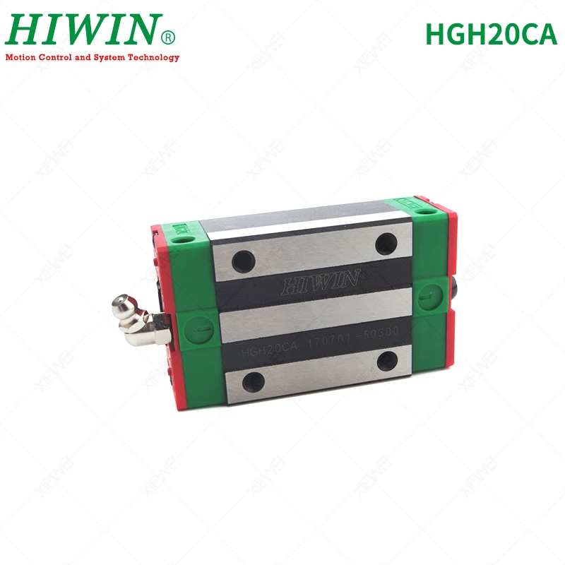 Бесплатная доставка 2 шт./лот Hiwin HGH15CA HGH20CA HGH25CA HGH30CA линейные направляющие блоки