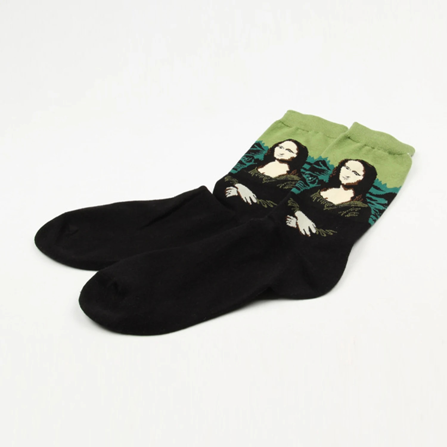 Винтажные хлопковые носки с рисунком Ван Гога 2020 | Мужская одежда