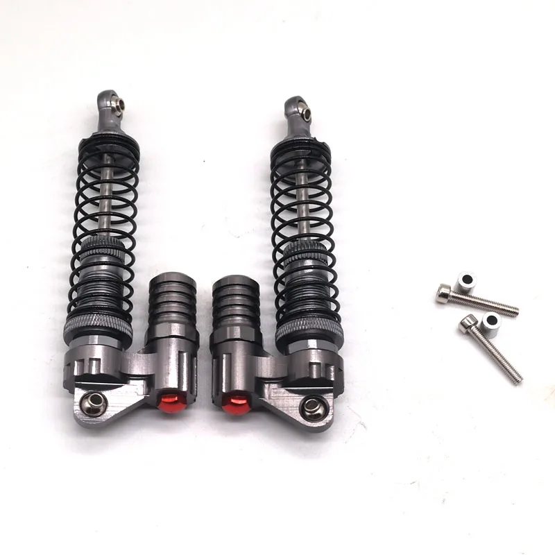 Полностью металлический амортизатор для гусеничного двигателя 100 RC Axial SCX10 2 шт. 1/10