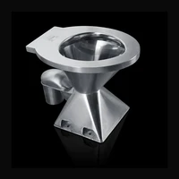 Cheap portable rv toilet 304 stainless steel floor mounted s-trap toilet bowl smart toilet manufacture