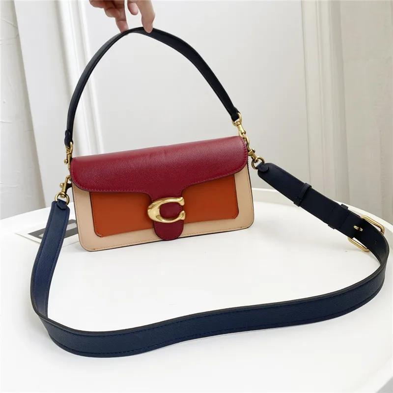 

handbags for women 2021designer luxury Wide shoulder strap Single Shoulder Messenger Bag armpit small square bag nibber fashion