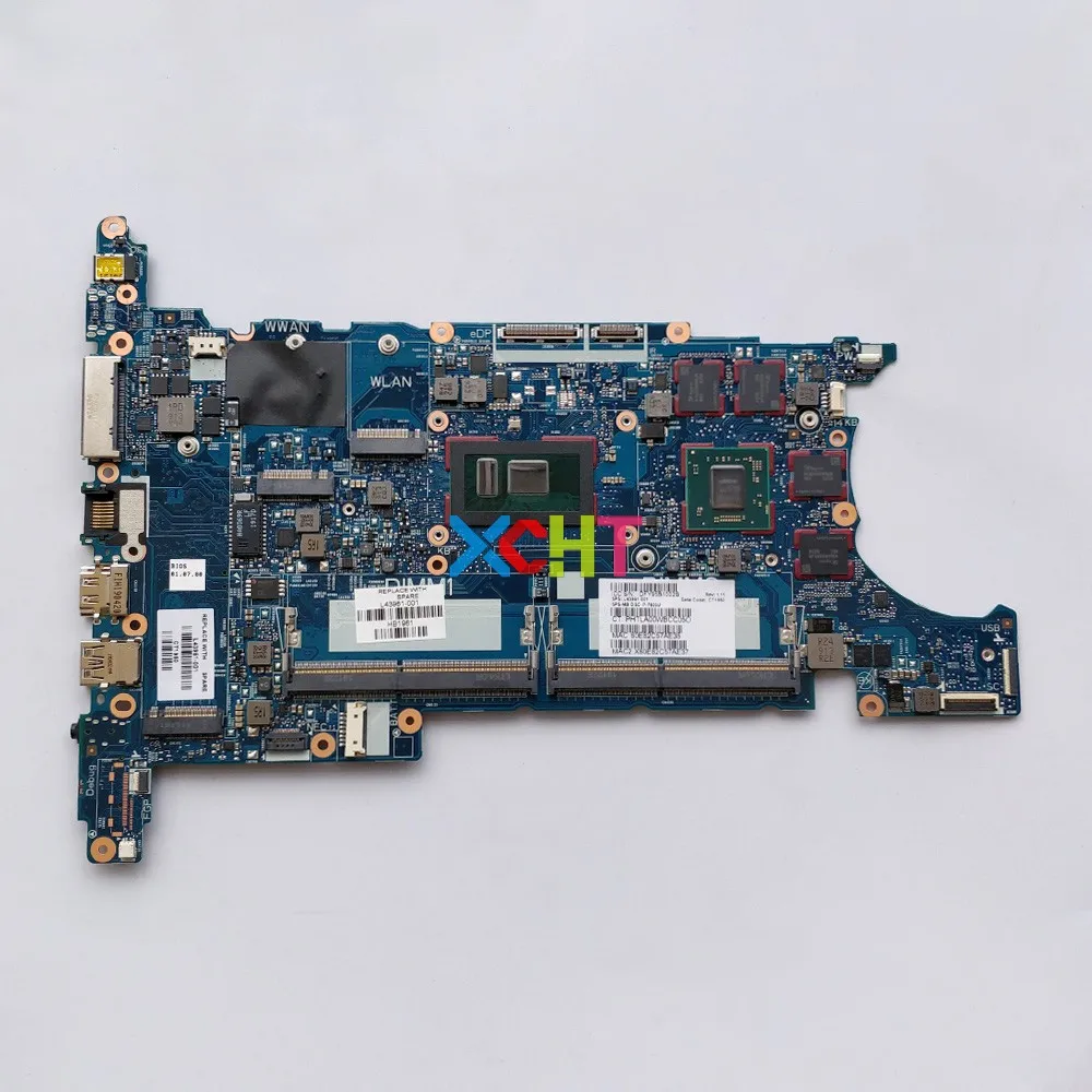 

6050A2945601 i7-7600U CPU 216-0905074 GPU for HP EB 840 G5 ZB 14U 15U G5 Laptop NoteBook PC Motherboard L43961-001 L43961-601