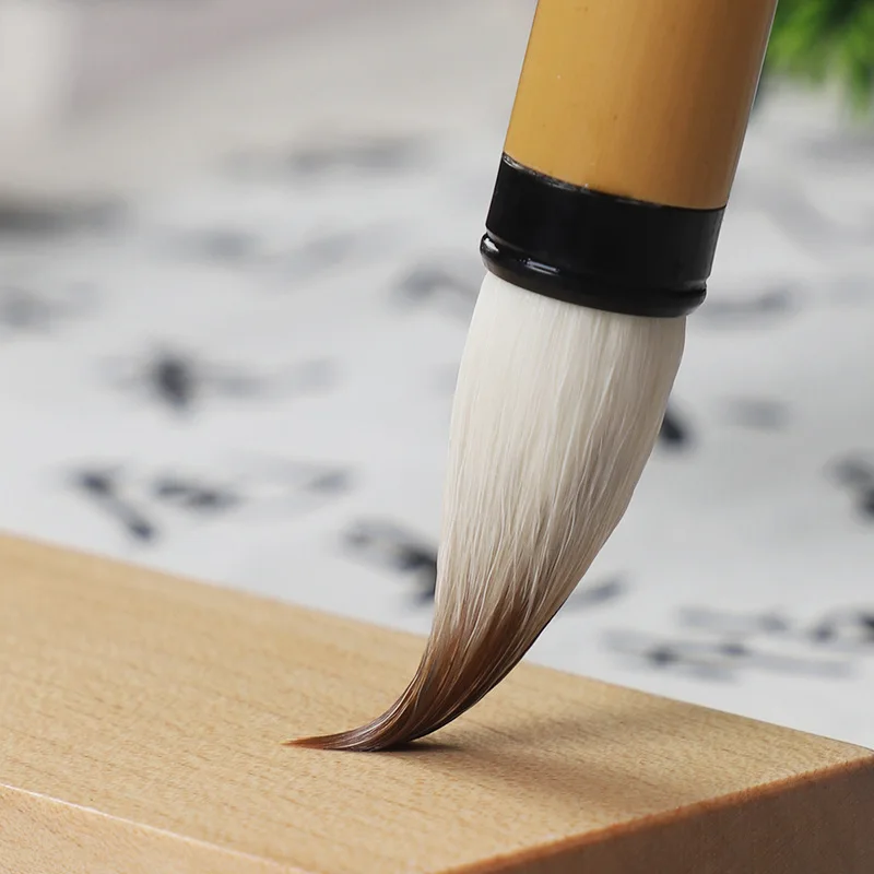 Кисть из краска для каллиграфии шерсти традиционных акварельных красок набор