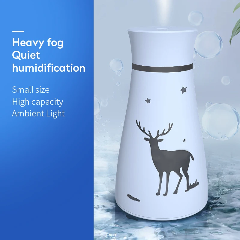 200 мл мини USB Ультразвуковой Арома диффузор увлажнитель воздуха тихий сон эфирное