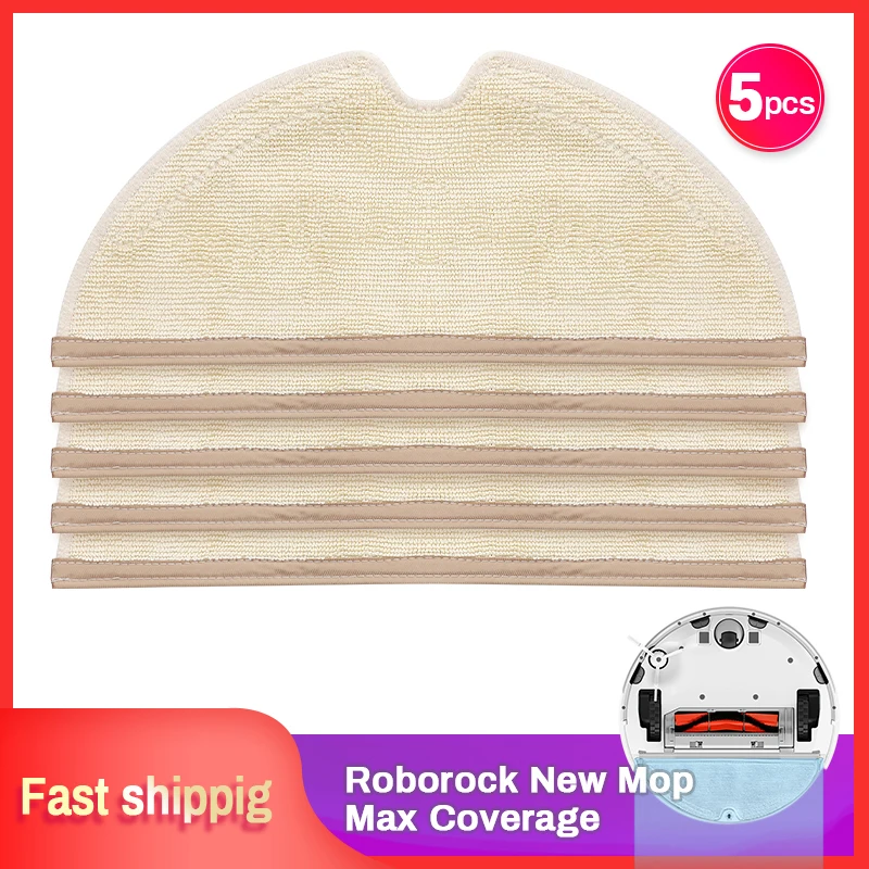 

1/2/3/5 Mopping Cloths Accessories Full Coverage швабра mop For Xiaomi Roborock S50 S55 S6 MAXV S5 MAX Vacuum Cleaner Mop