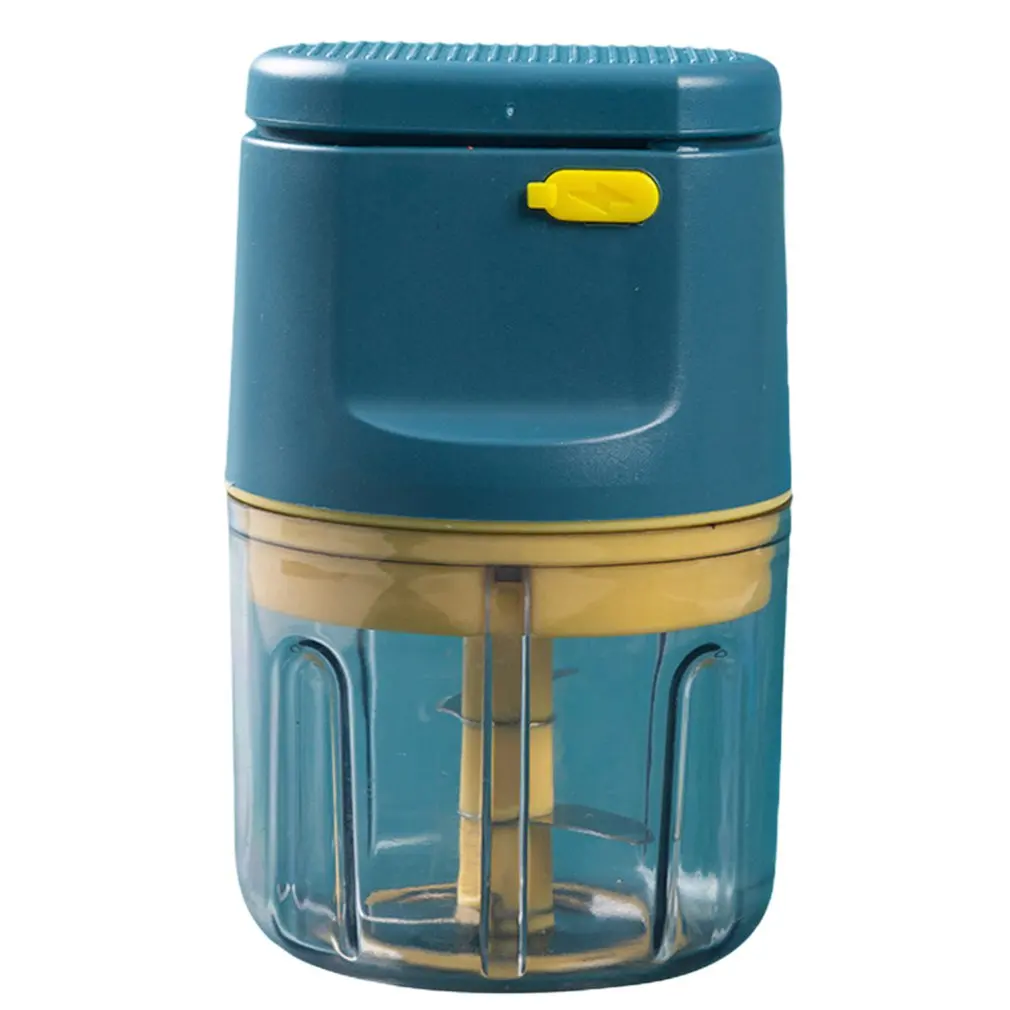 

Electric Mini Food Garlic Vegetable Chopper Garlic Press USB Charging Masher Machine Crusher Kitchen Chopper Tools