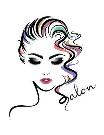 

Lot style Choose Beautiful Girl Hair Salon Art print Silk poster Home Wall Decor