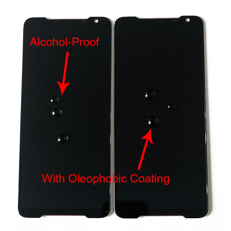 6 59 original amoled msen for asus_i001de rog 2 phone 2 phone ii zs660kl lcd display screen touch panel digitizer frame free global shipping