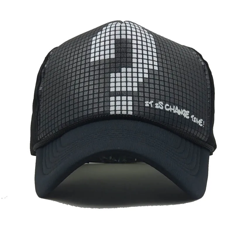 Модные Цветные бейсболки с принтом Мужские и женские Снэпбэк хип-хоп Шапка Кепка