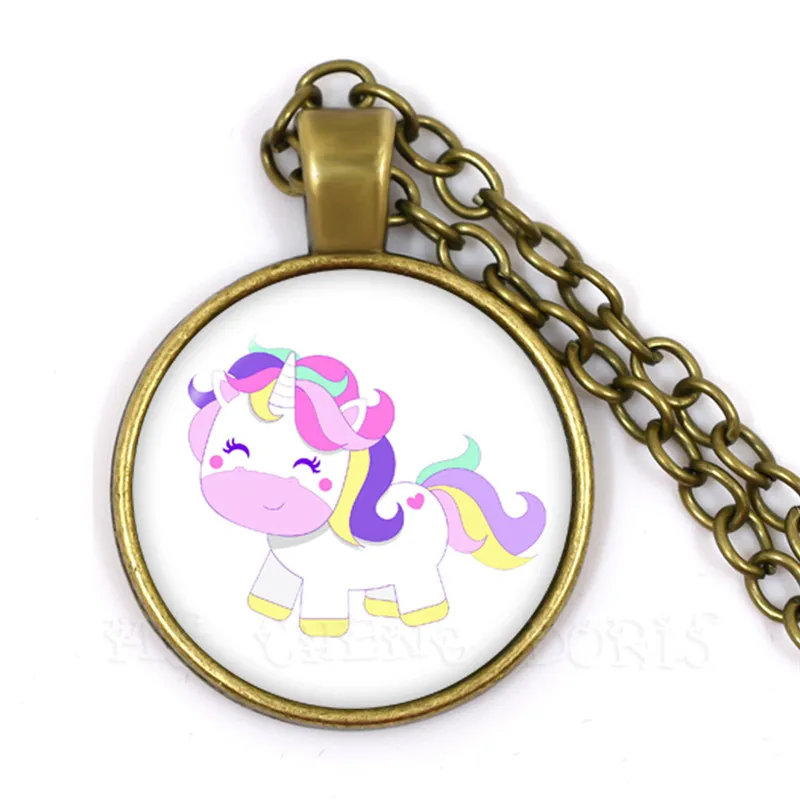 Модное ожерелье ручной работы с подвеской в виде драгоценного камня 25 мм подарок