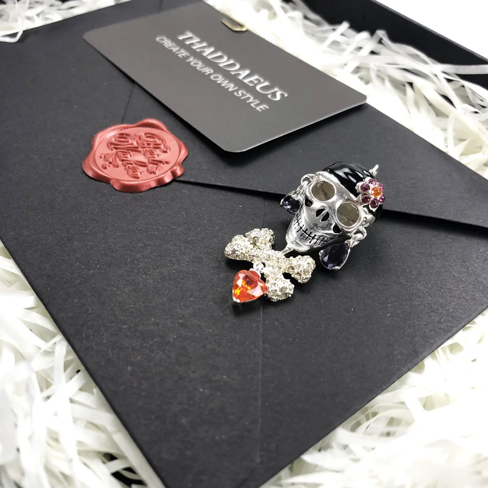 Кулон с пиратским черепом модные ювелирные изделия 2019 года европейская бижутерия ожерелье аксессуары из