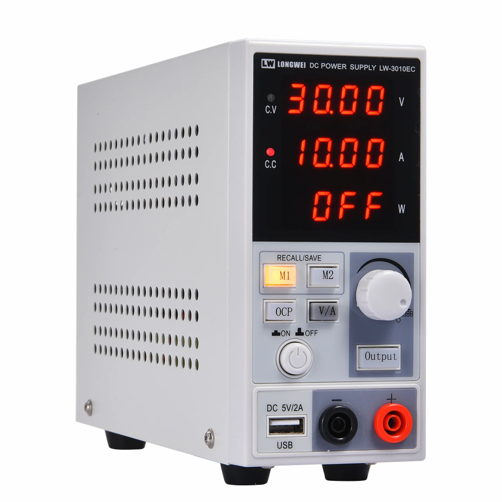 

Laboratory DC Power Supply Adjustable Voltage Regulator Stabilizer Switching Variable Bench Source 0-32V 0-10A Wanptek