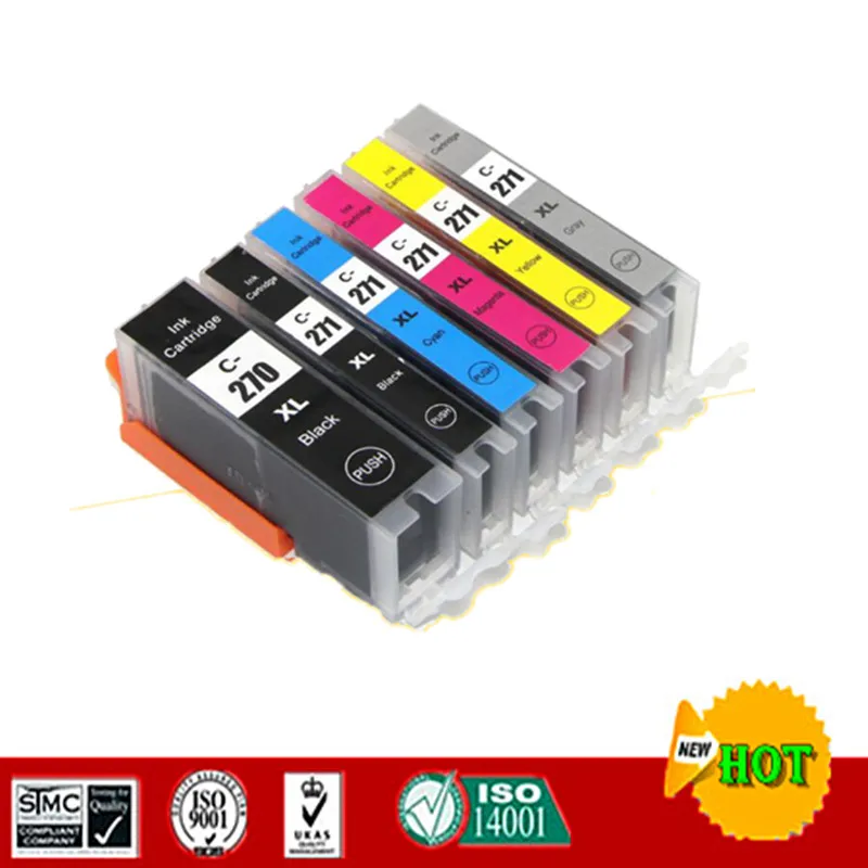 Совместимость для PGI270 CLI271 PGI 270 CLI 271 чернильных картриджей Canon PIXMA MG7720 TS8020/9020 и т.