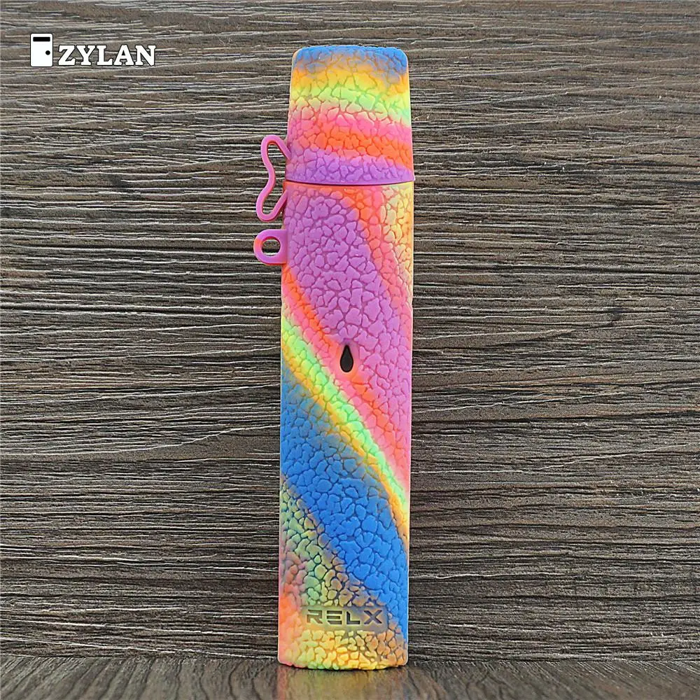 Чехол для вейпа Relx Pod силиконовый чехол гелевый E Cig Mod черный белый | Мобильные