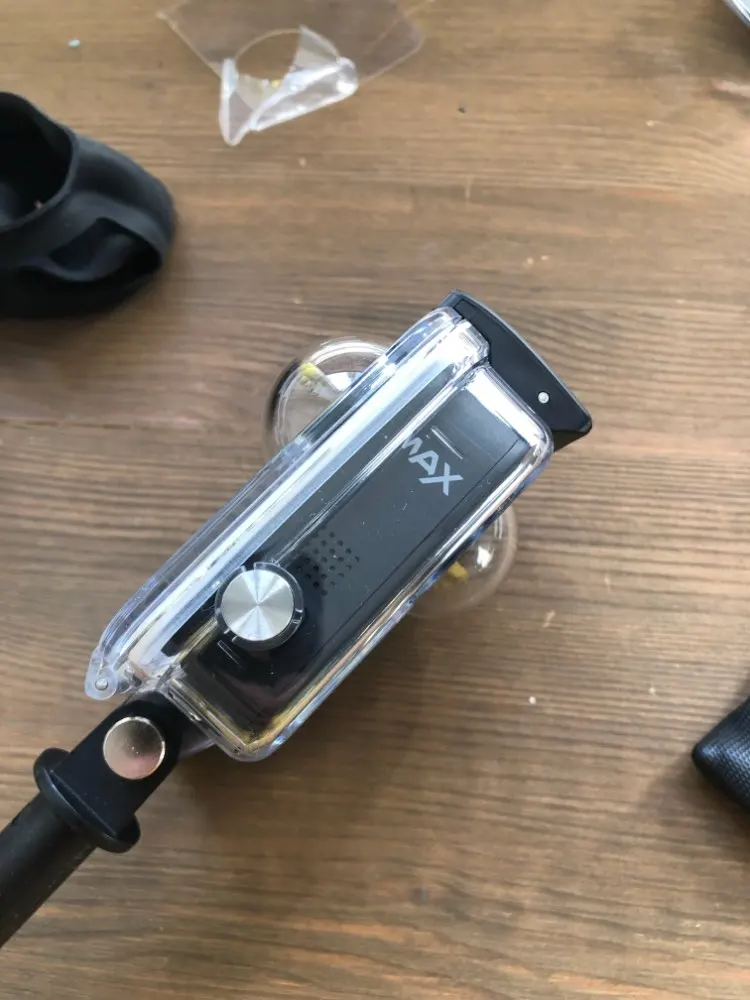 Купить Водонепроницаемый чехол для Gopro Max, водонепроницаемый корпус, панорамная Экшн-камера, защитный футляр для дайвинга, аксессуары для Gopro Max, чех...