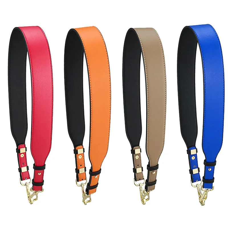 Solid Color Wide Shoulder Strap Bag Adjustable Short Shoulder Strap Short Strap Accessories Bag Strap Single Shoulder Bag