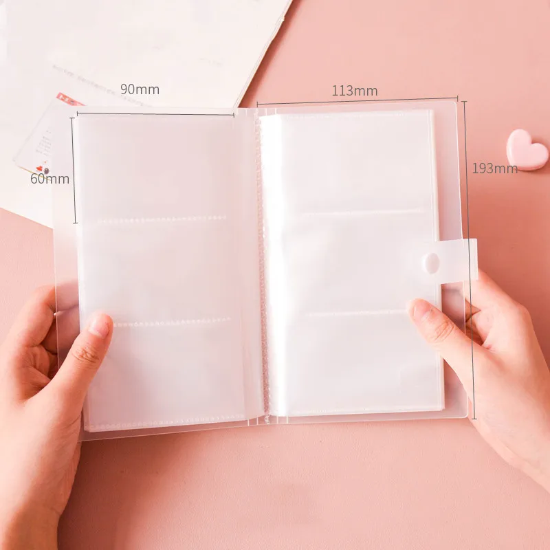 Книжка-держатель для визиток 240 отделений держатель карт шт. | Канцтовары офиса и