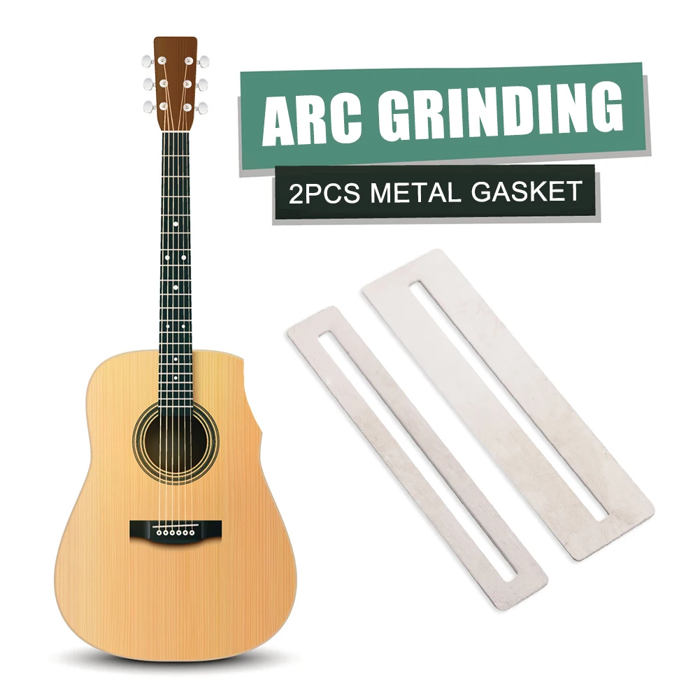 2 stücke gitarre fret schutz metall griffbrett griffbrett schutz schutzhülle schleifen dichtung werkzeug für elektrische gitarre bass f