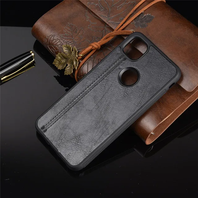 

Leather Capa for Google Pixel 4A 4G Case Pixel4XL Cover Colored Hard Phone Case for Google Pixel4A 4G Pixel4 Leather Skin funda