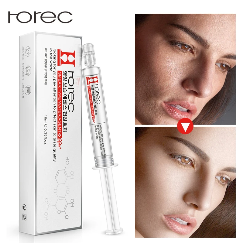 

1pcs Hyaluronic Acid Injection Tights Anti-Wrinkle Anti Aging Shrink Pores Facail Essence Moisturizing Whitening Free shipping