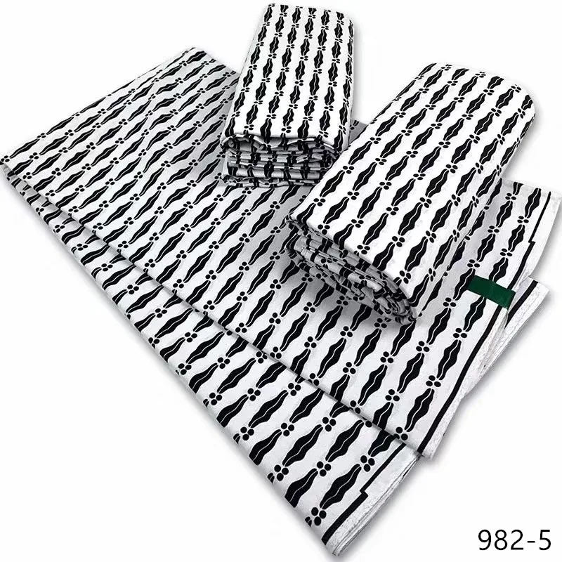 

New Guaranteed Veritable 100% cotton Real Wax Ankara Fabric 2021 African Print Fabric For Wedding Dress Tissus Coton 6Yards 982