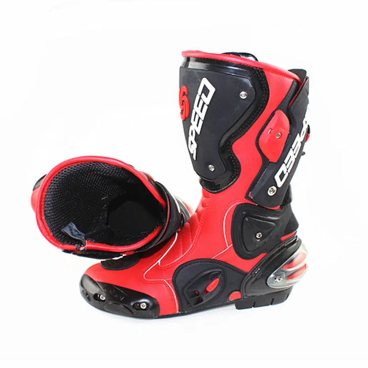 

high quality pro-biker motorcycle speed shoes automobile race boots off-road boots competition shoes