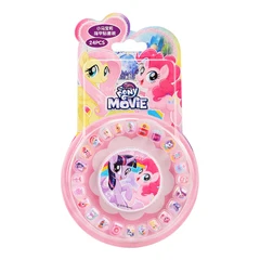 

The Little Pony Mickey Minnie Mouse Makeup Nail Stickers For Kids Cute Earring Decal Girls Decor Manicure Party Decor Sticker